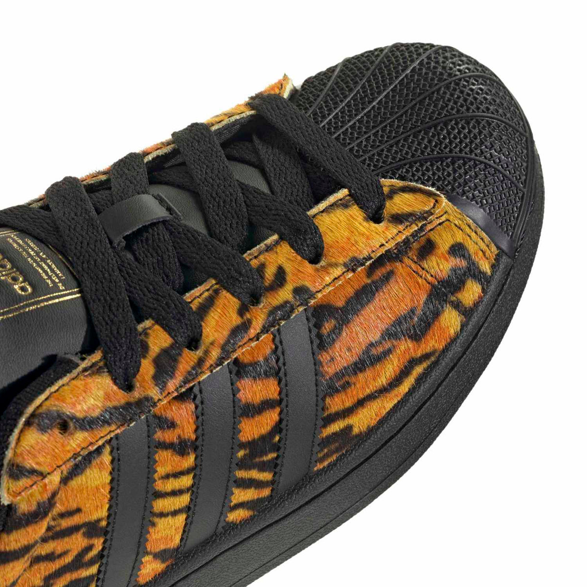 Sneakers Adidas Superstar II Femme imprimé et jaune – vue 6