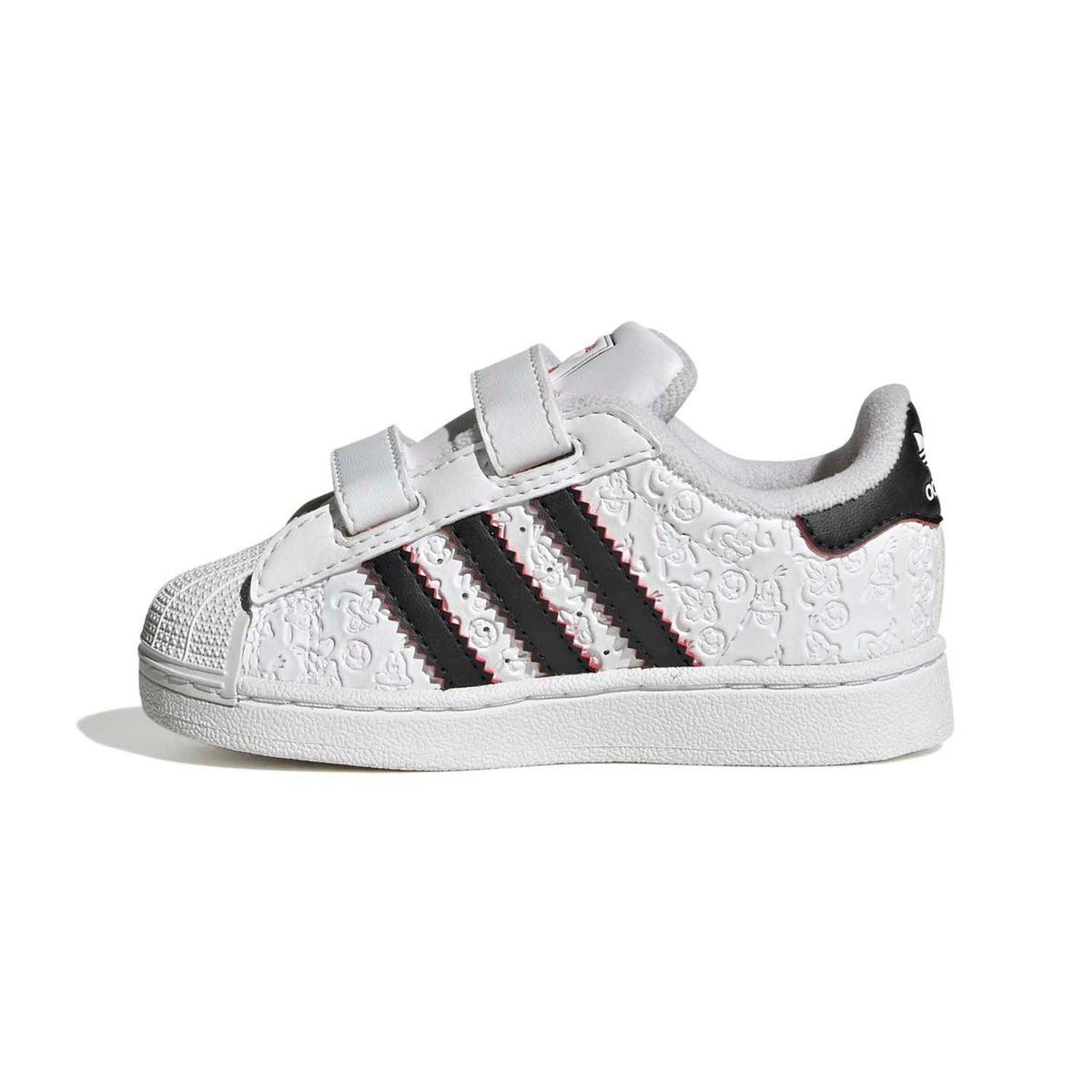 Sneakers Adidas Superstar II Bébé blanc et noir – vue 2