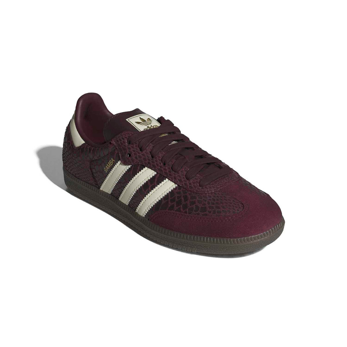 Sneakers Adidas Samba OG Femme rouge et écru – vue 3