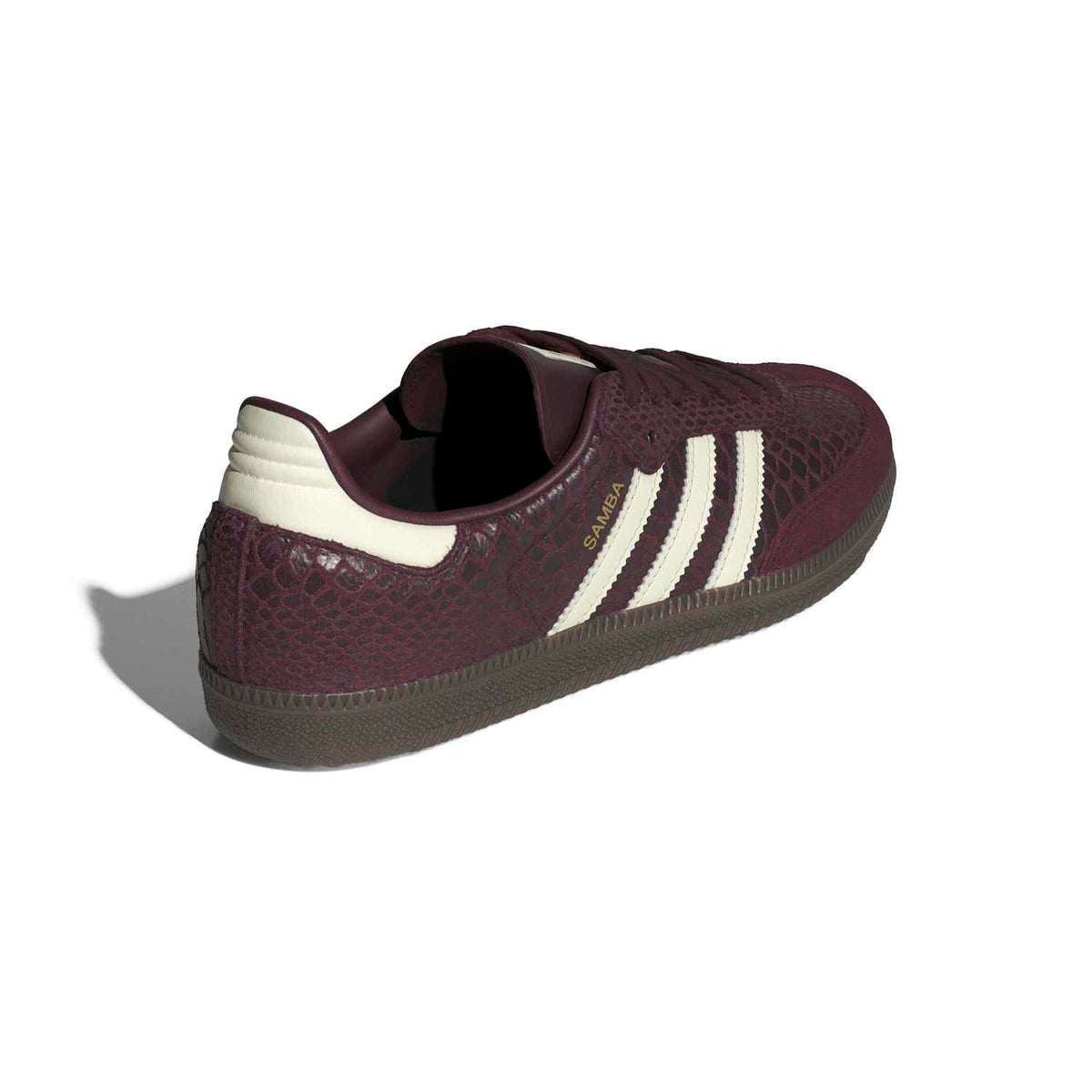 Sneakers Adidas Samba OG Femme rouge et écru – vue 4