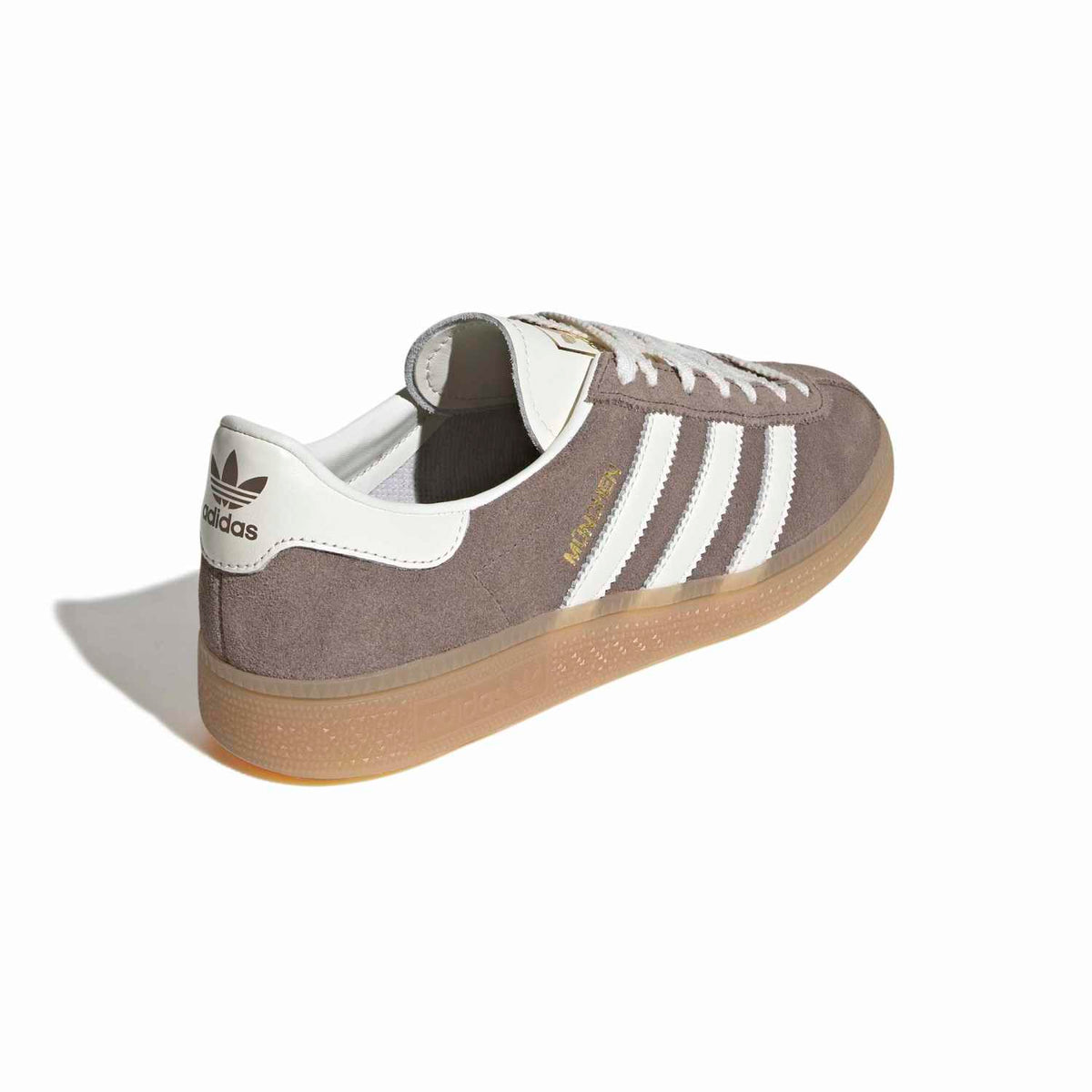 Sneakers Adidas Muenchen Femme marron et écru – vue 3