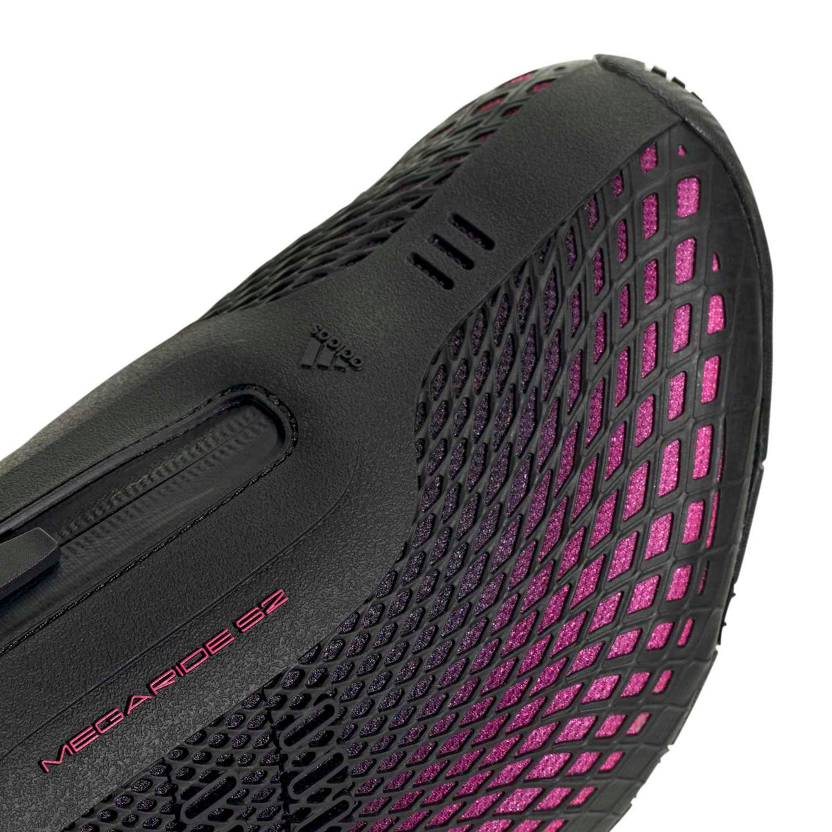 Sneakers Adidas Megaride S2 noir et rose – vue 2