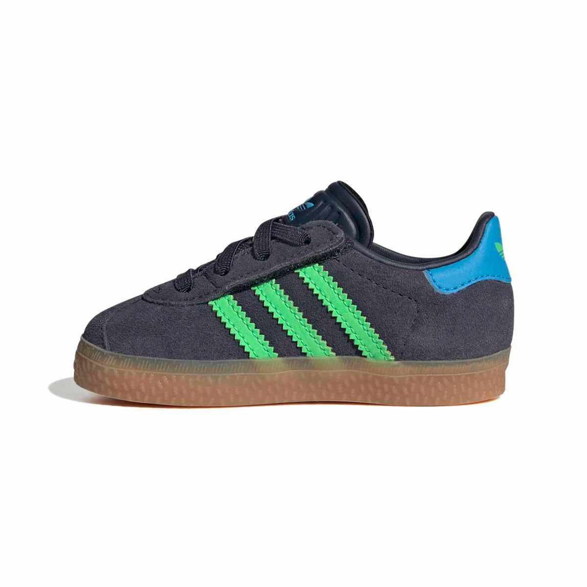 Sneakers Adidas Gazelle Bébé bleu et vert – vue 2