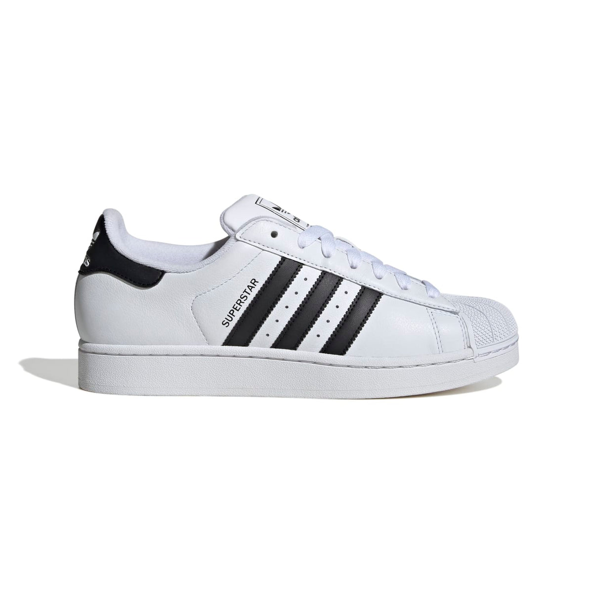 Sneakers Adidas Superstar II blanc et noir – vue 1