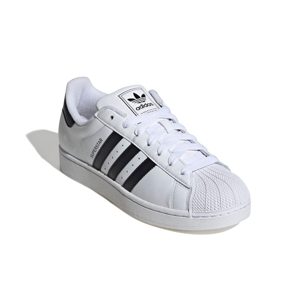 Sneakers Adidas Superstar II blanc et noir – vue 3