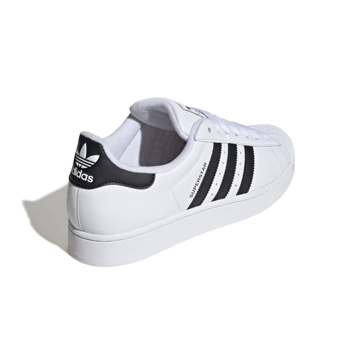 Sneakers Adidas Superstar II blanc et noir – vue 4