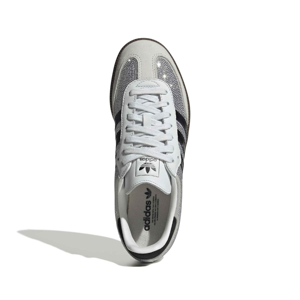 Sneakers Adidas Samba OG Femme noir et argent – vue 5