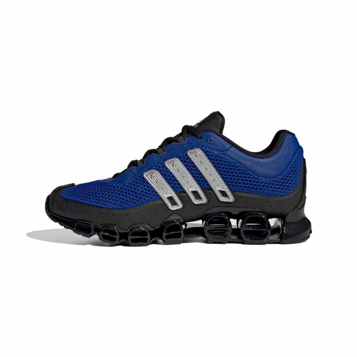 Sneakers Adidas Megaride bleu et argent – vue 2