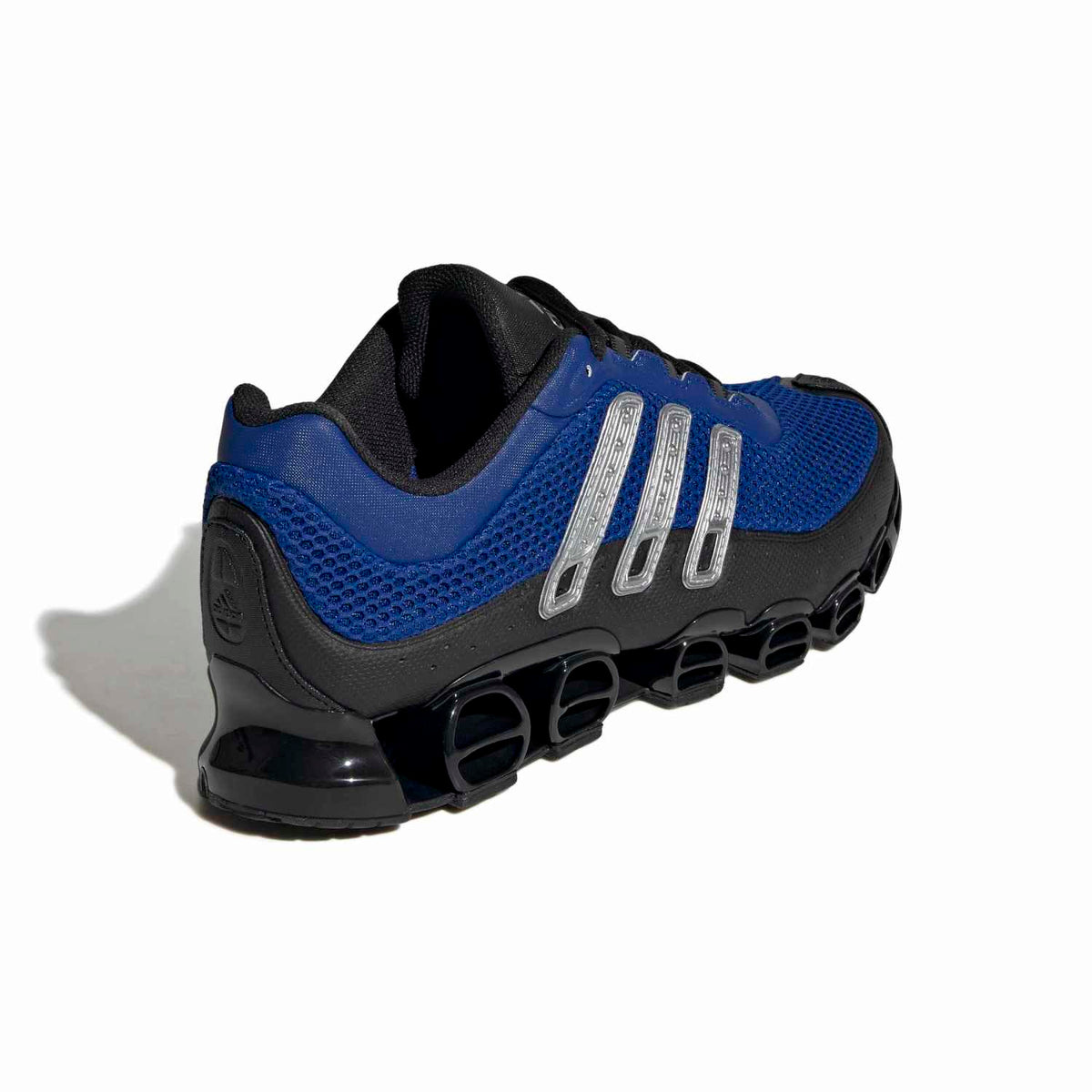 Sneakers Adidas Megaride bleu et argent – vue 4