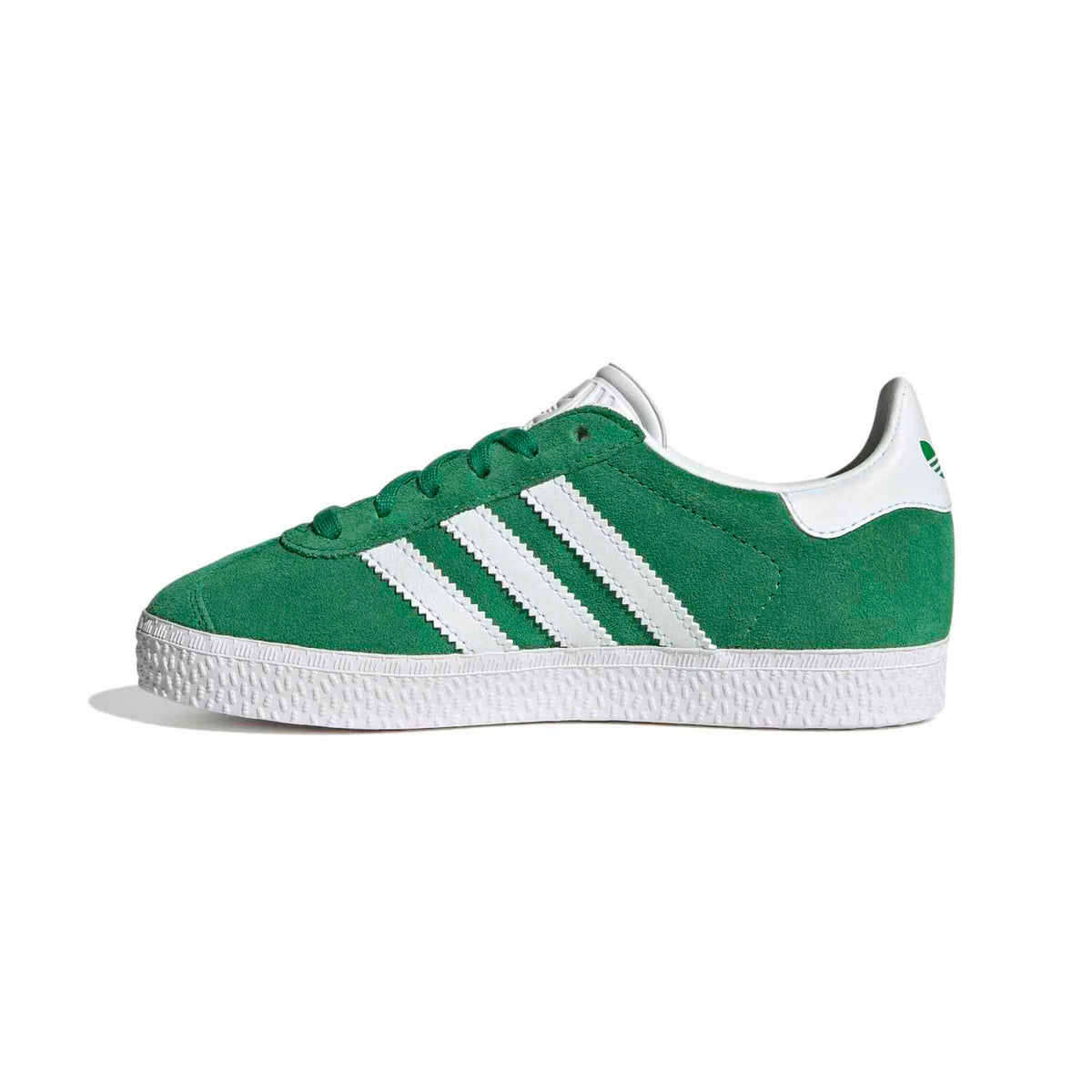 Sneakers Adidas Gazelle Enfant vert et blanc – vue 2