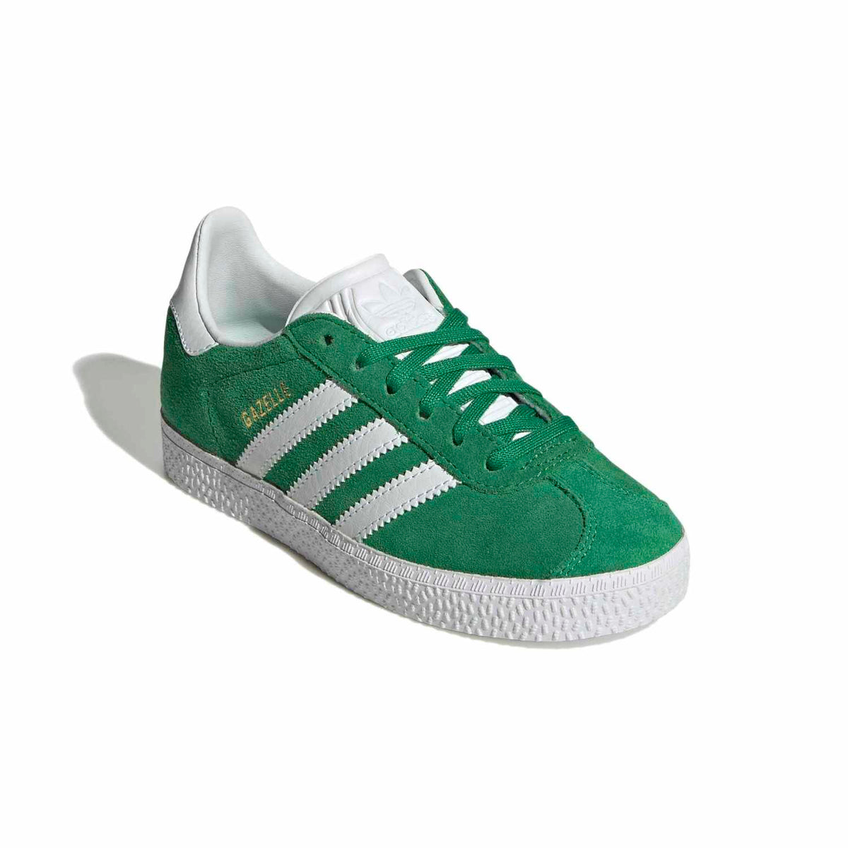 Sneakers Adidas Gazelle Enfant vert et blanc – vue 3
