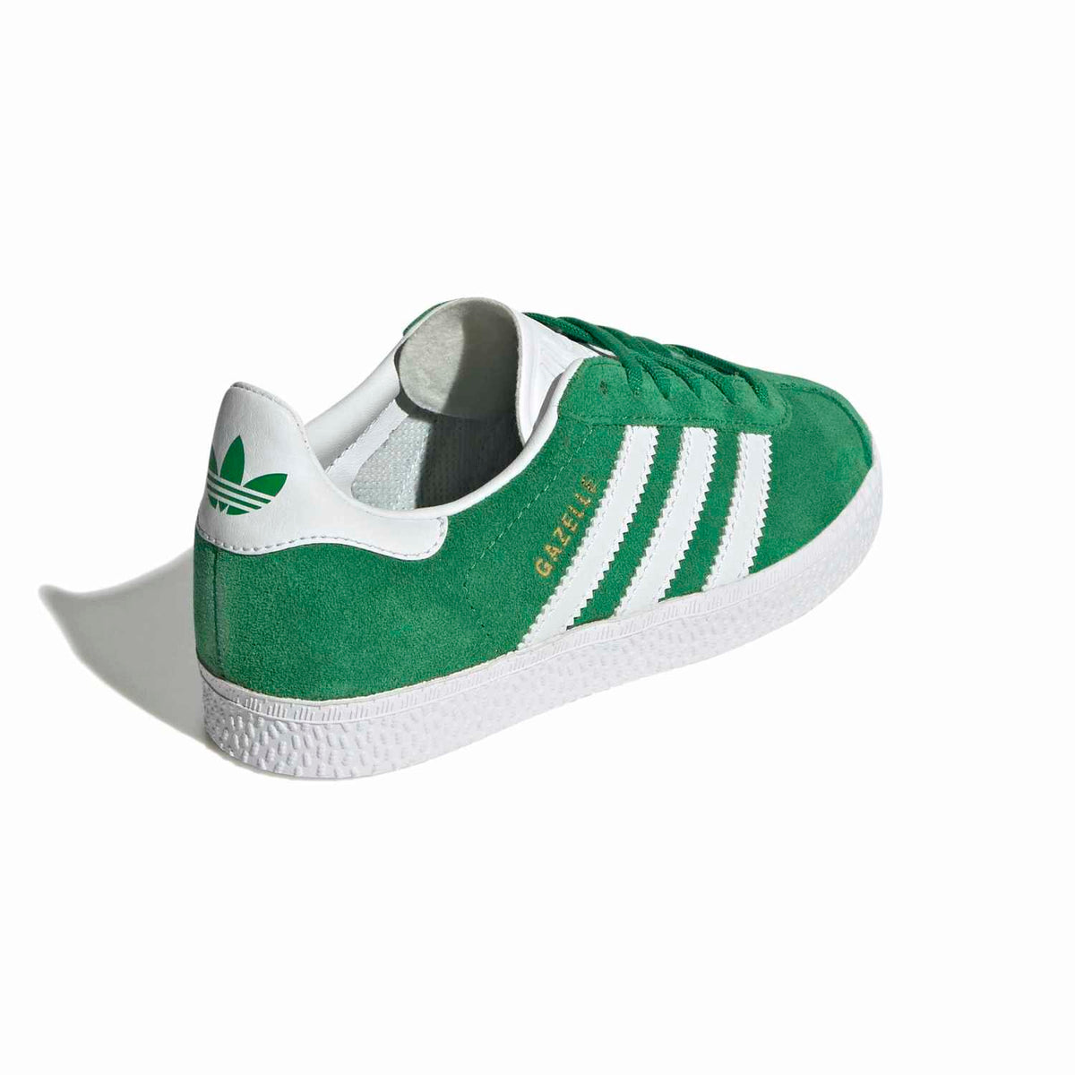Sneakers Adidas Gazelle Enfant vert et blanc – vue 4