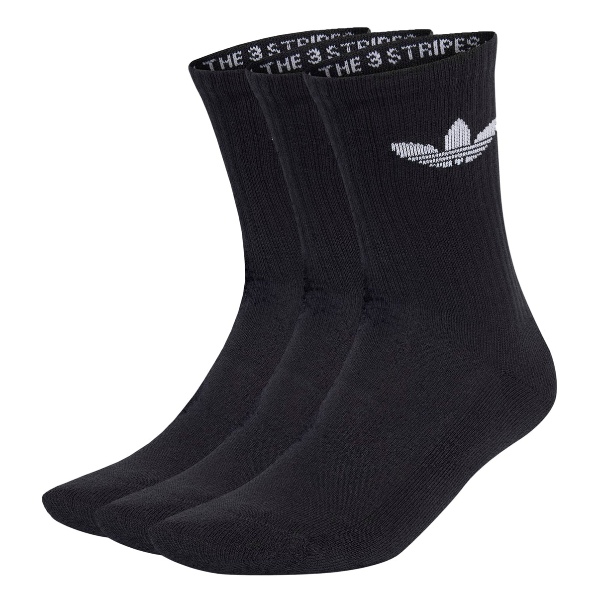 Chaussettes Adidas Tr Crew S 3P noir – vue 1