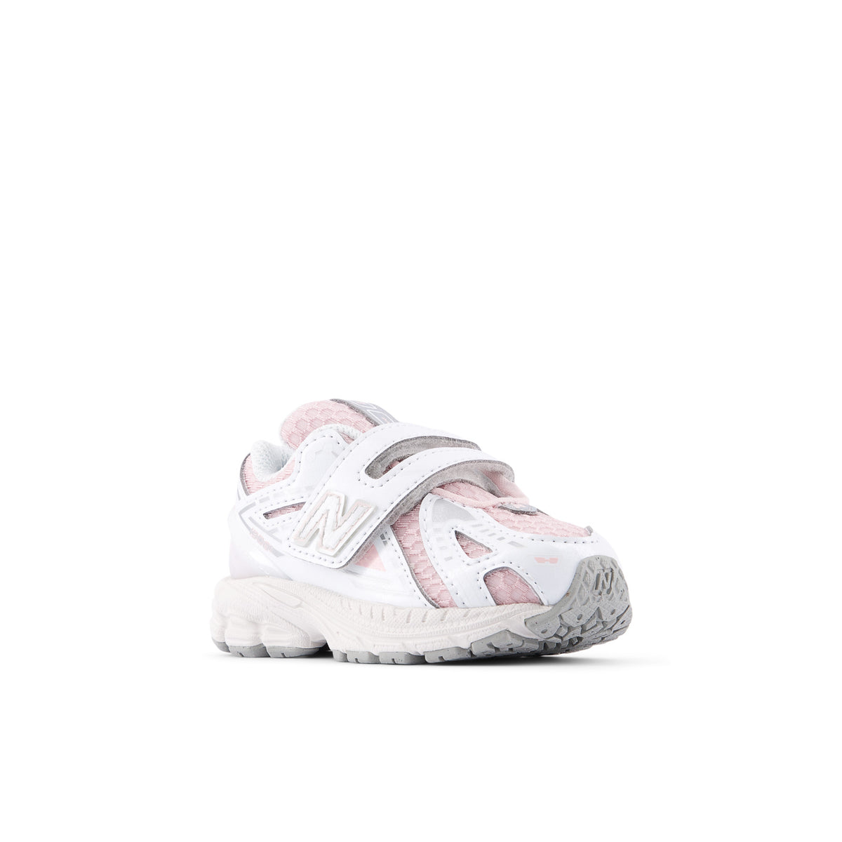 Sneakers New Balance 1906 Hook & Loop Bébé blanc et rose – vue 3