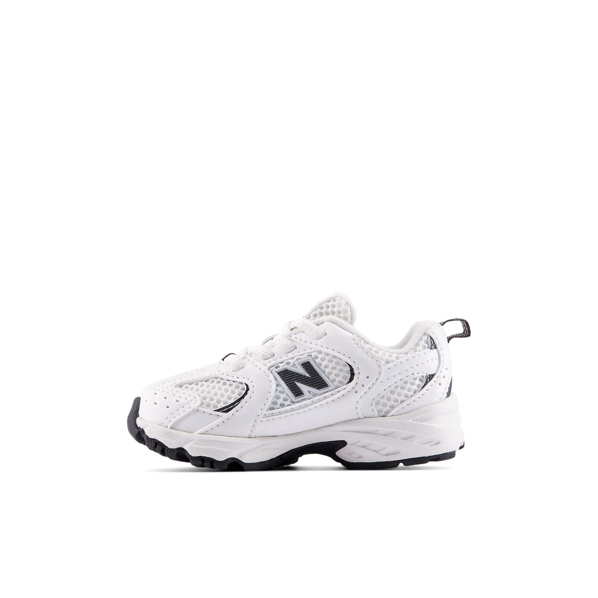 Sneakers New Balance 530 Bungee Bébé blanc et noir – vue 2
