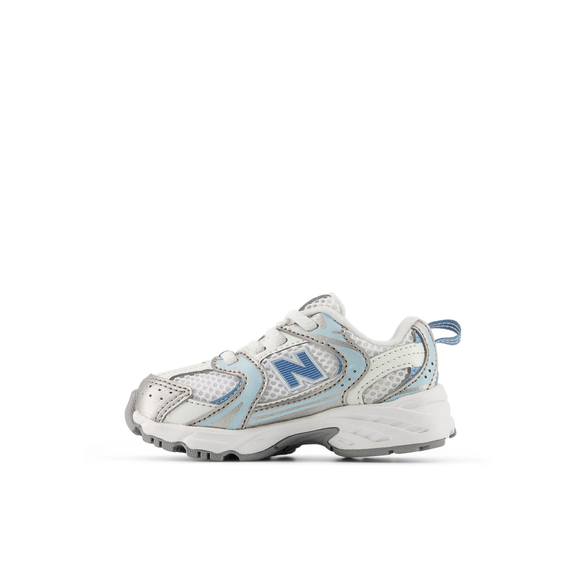 Sneakers New Balance 530 Bébé argent et bleu – vue 2