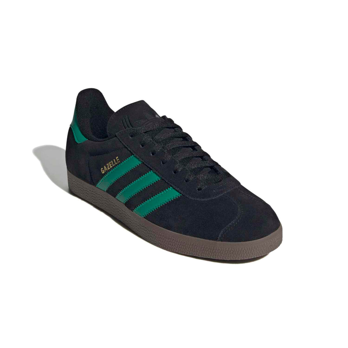 Sneakers Adidas Gazelle marron et vert – vue 3