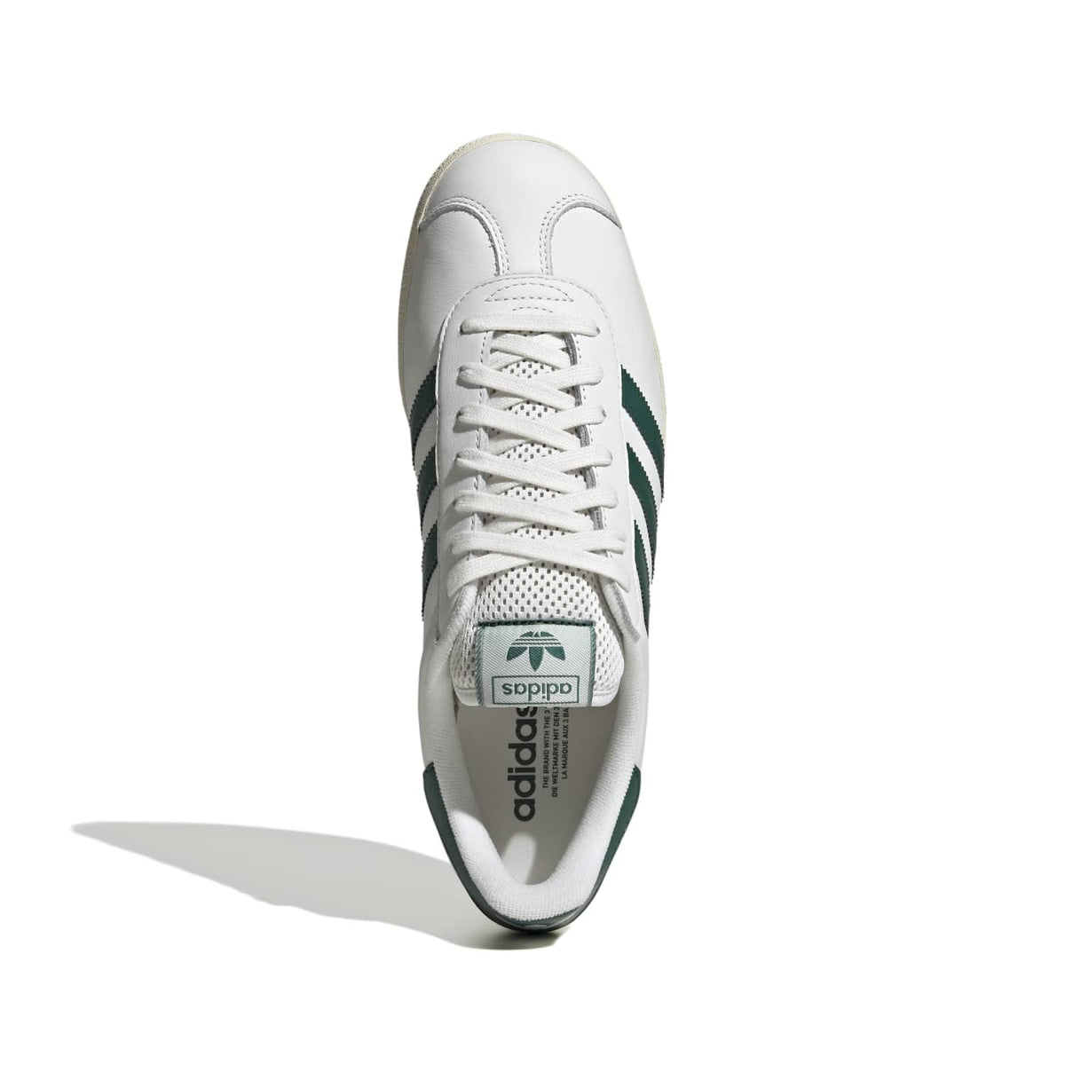 Sneakers Adidas Gazelle blanc et vert – vue 7