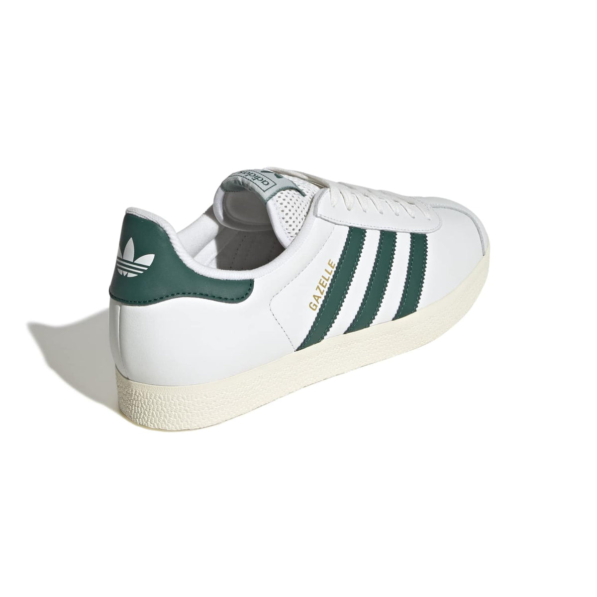 Sneakers Adidas Gazelle blanc et vert – vue 4