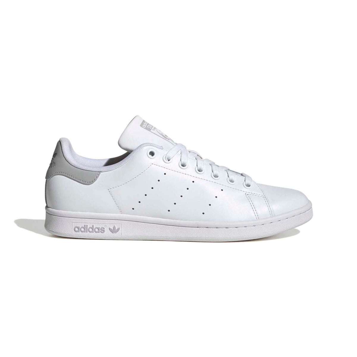 Sneakers Adidas Stan Smith blanc et gris – vue 1