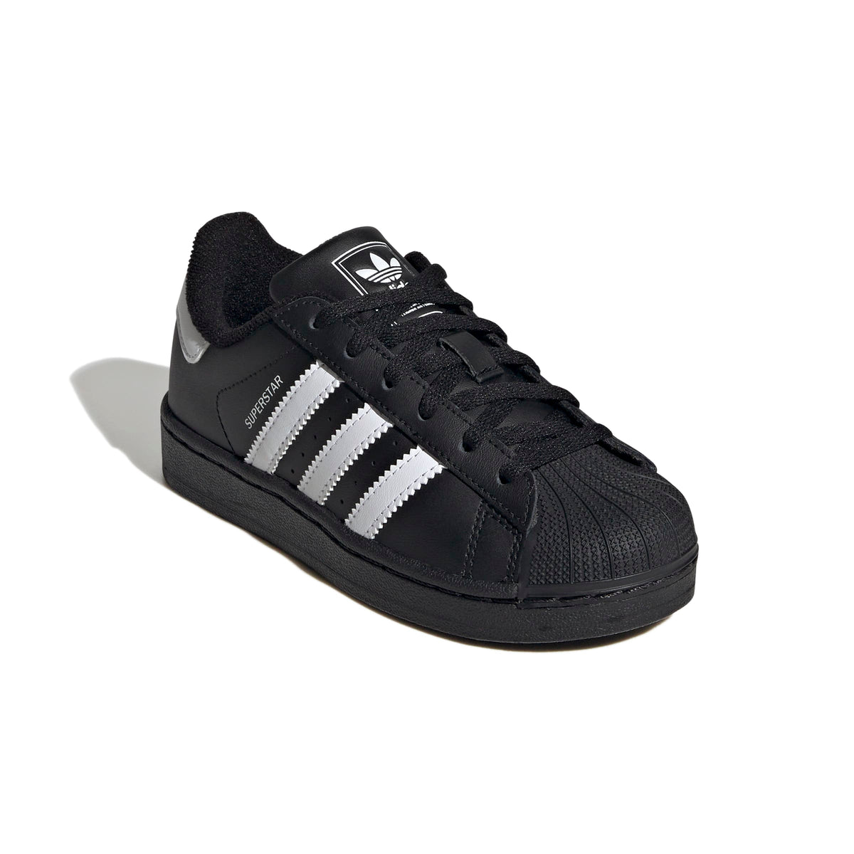 Sneakers Adidas Superstar II Enfant noir et blanc – vue 3