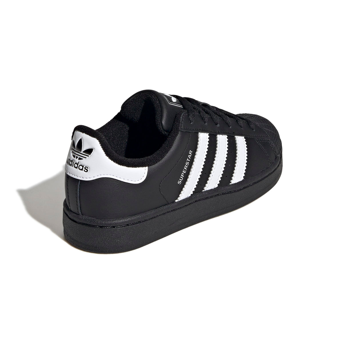 Sneakers Adidas Superstar II Enfant noir et blanc – vue 4