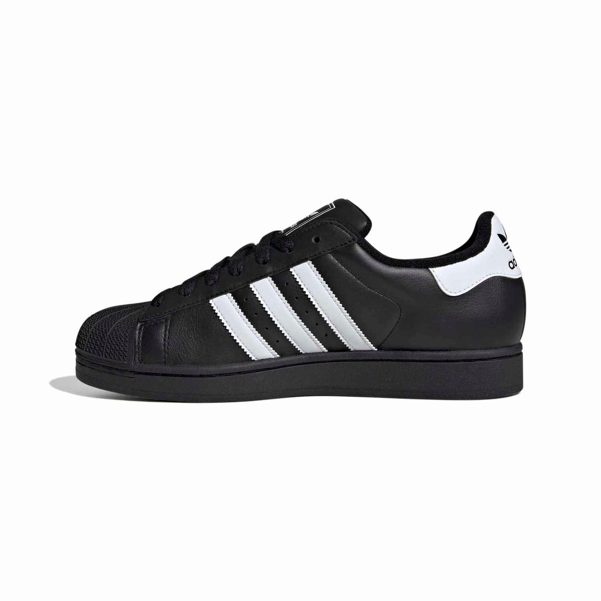 Sneakers Adidas Superstar II noir et blanc – vue 2