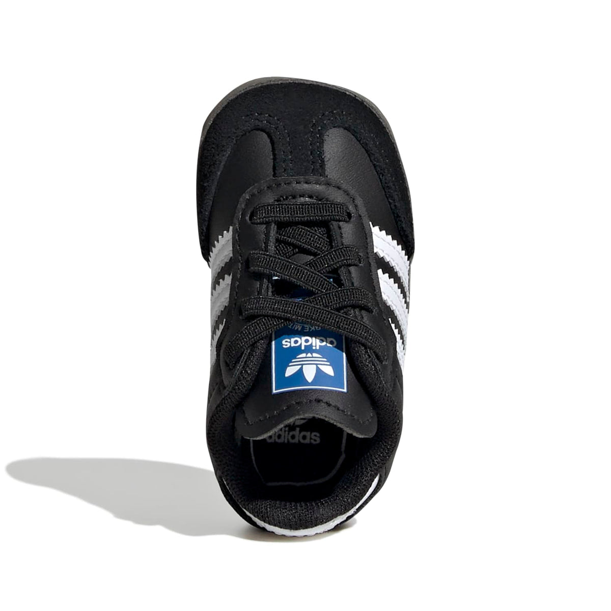 Sneakers Adidas Samba Crib Bébé noir et blanc – vue 5