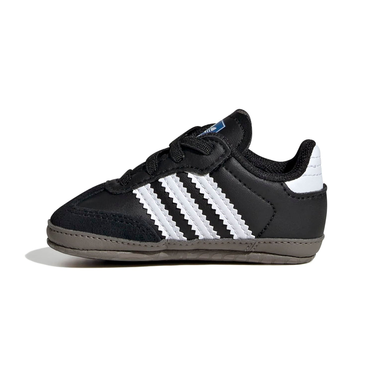 Sneakers Adidas Samba Crib Bébé noir et blanc – vue 2
