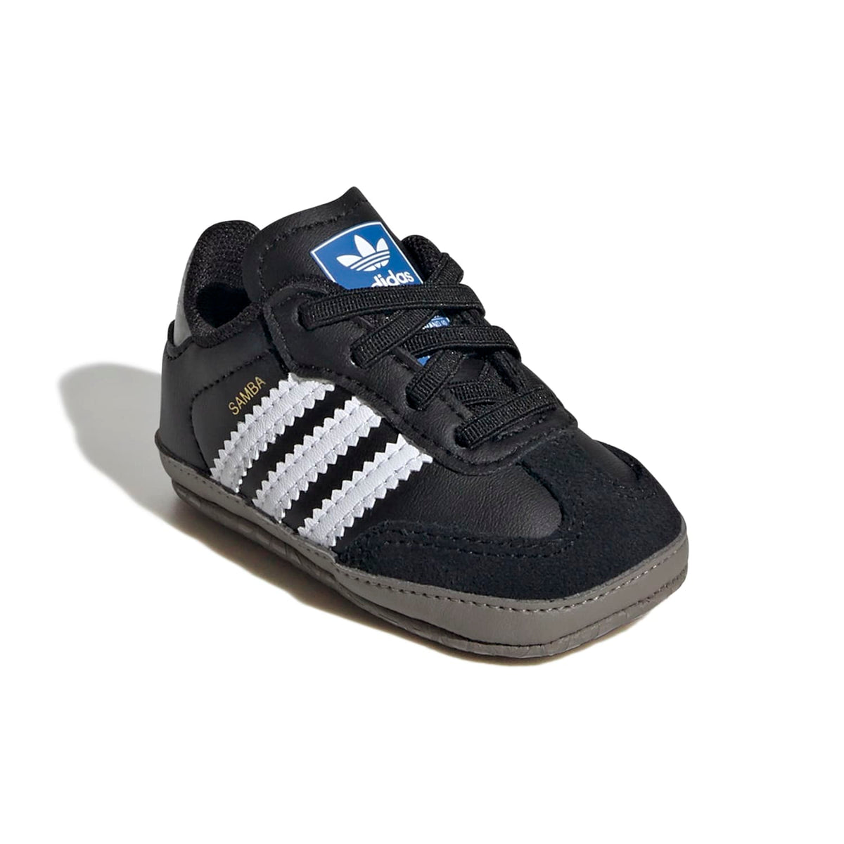 Sneakers Adidas Samba Crib Bébé noir et blanc – vue 3