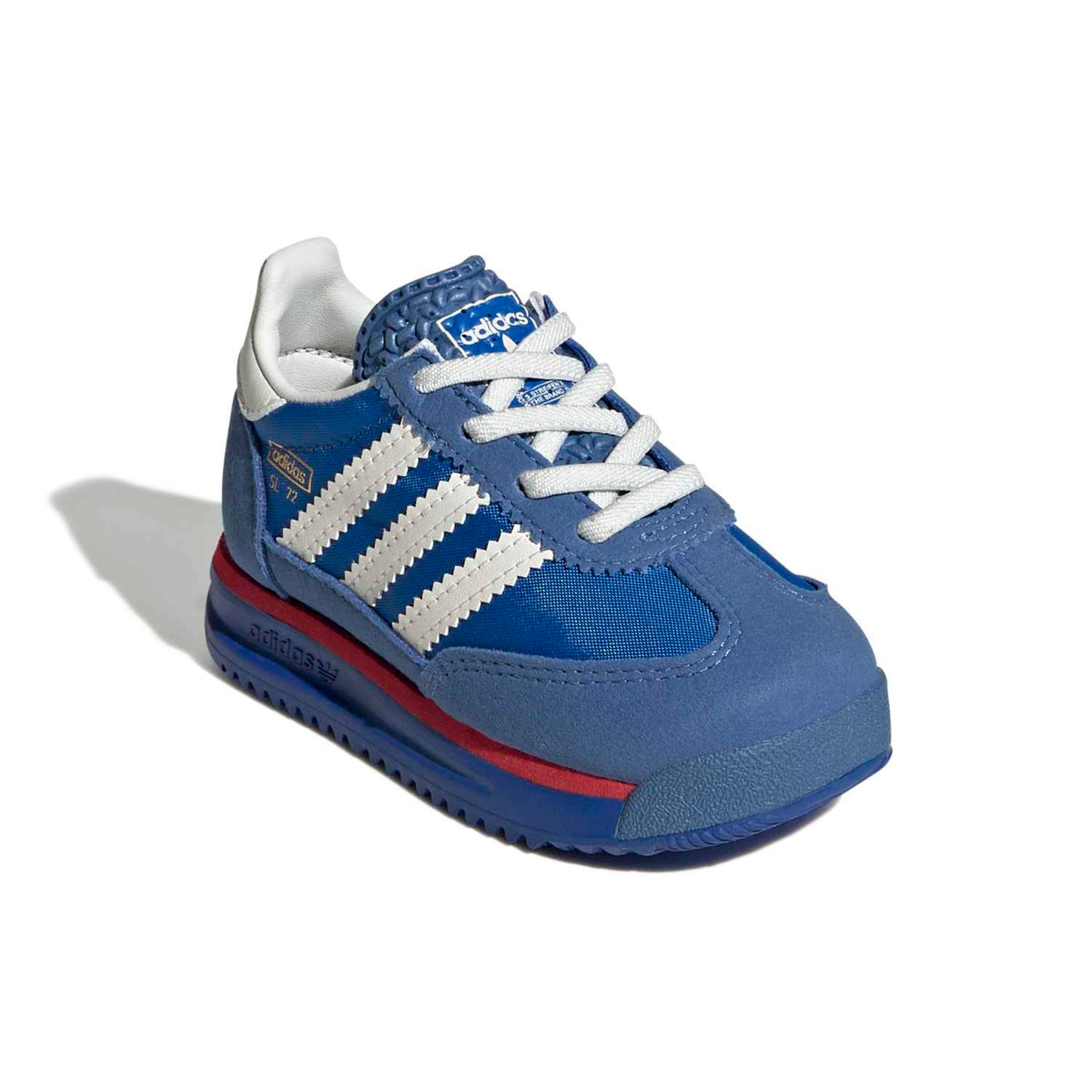 Sneakers Adidas SL 72 RS Bébé bleu et écru – vue 3
