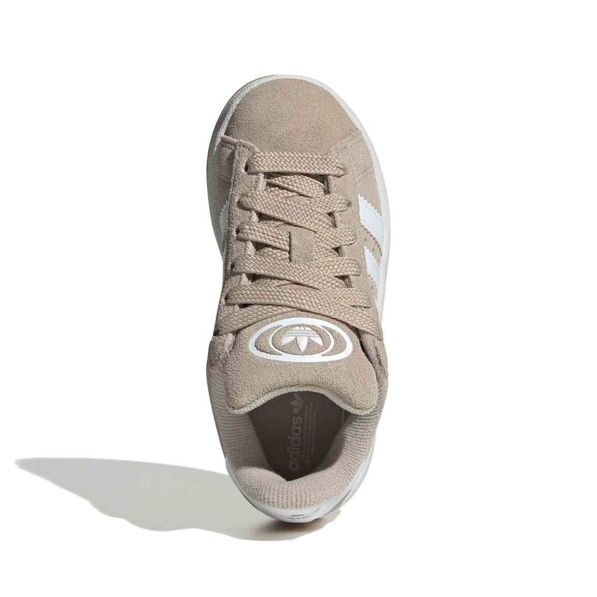 Sneakers Adidas Campus 00s Enfant beige et blanc – vue 5
