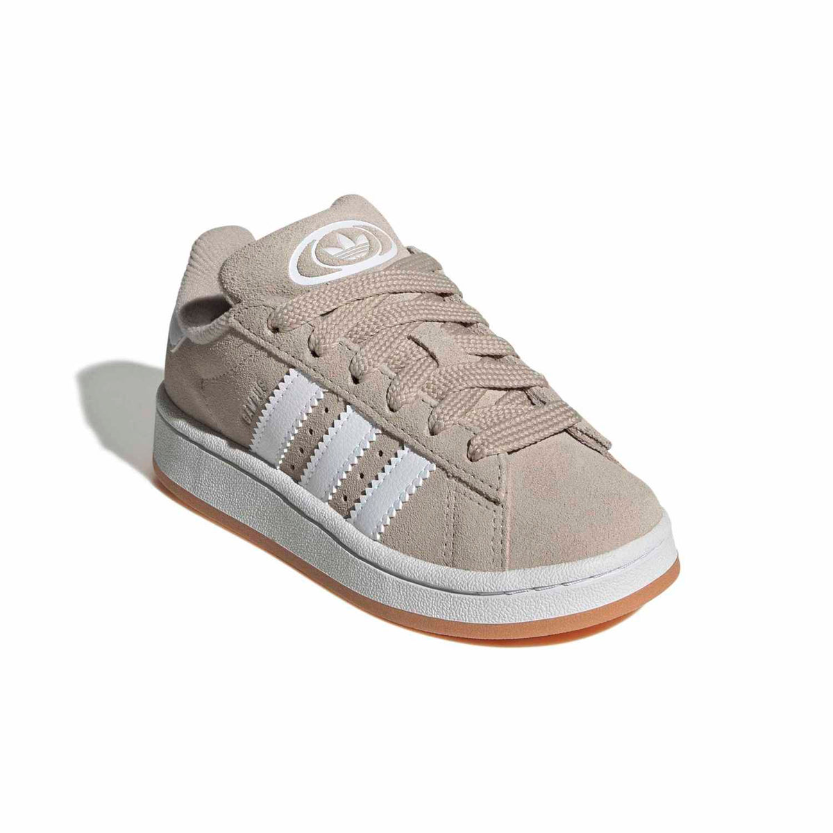 Sneakers Adidas Campus 00s Enfant beige et blanc – vue 4
