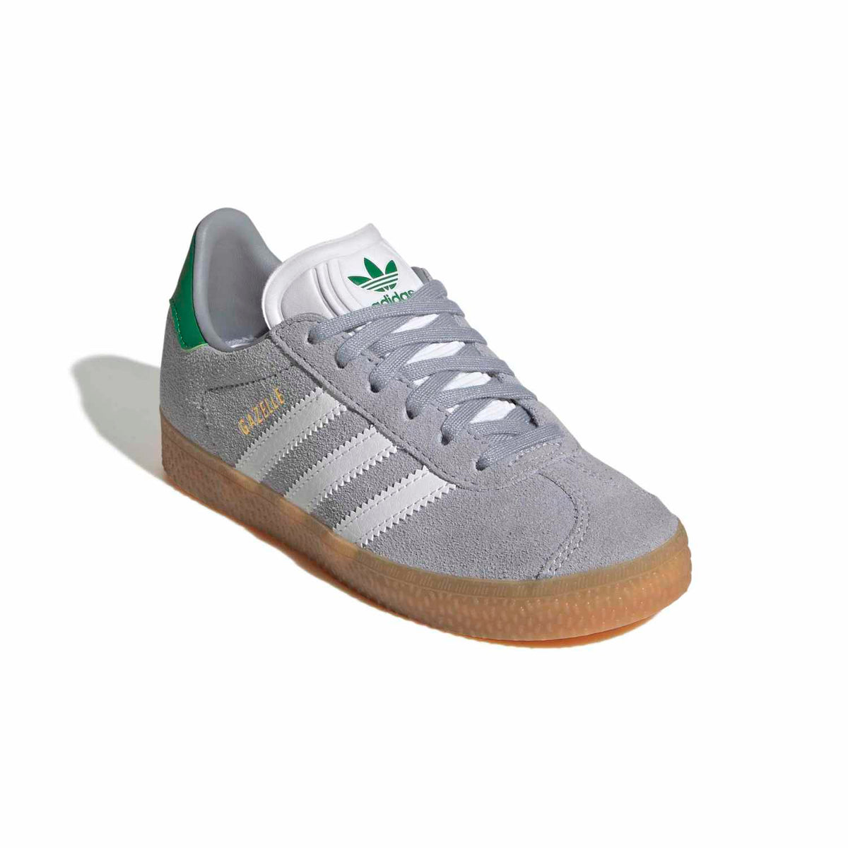 Sneakers Adidas Gazelle Enfant gris et blanc – vue 3