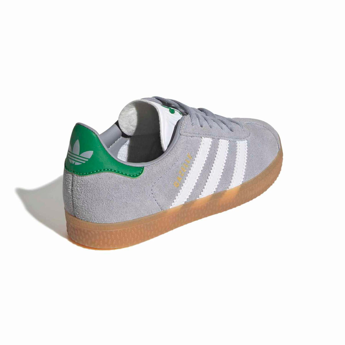 Sneakers Adidas Gazelle Enfant gris et blanc – vue 4