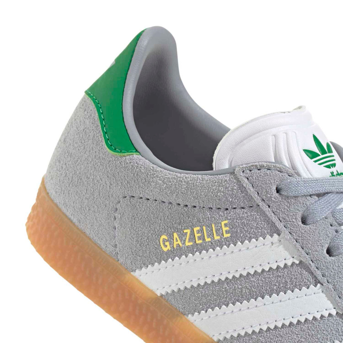 Sneakers Adidas Gazelle Enfant gris et blanc – vue 5