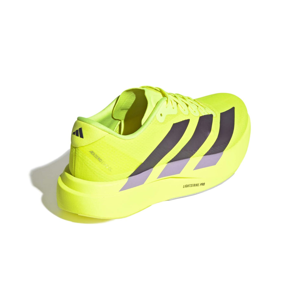 Chaussure de running Adidas Adizero Evo SL Woven M jaune et violet – vue 4