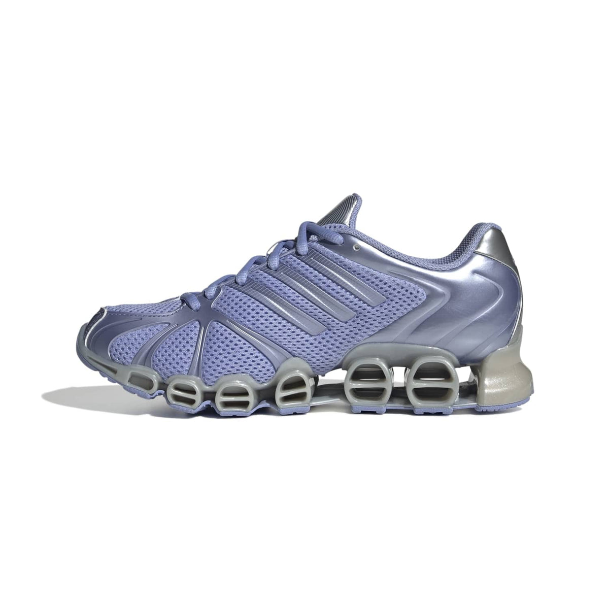 Sneakers Adidas Mega Ghostride Femme bleu et argent – vue 2