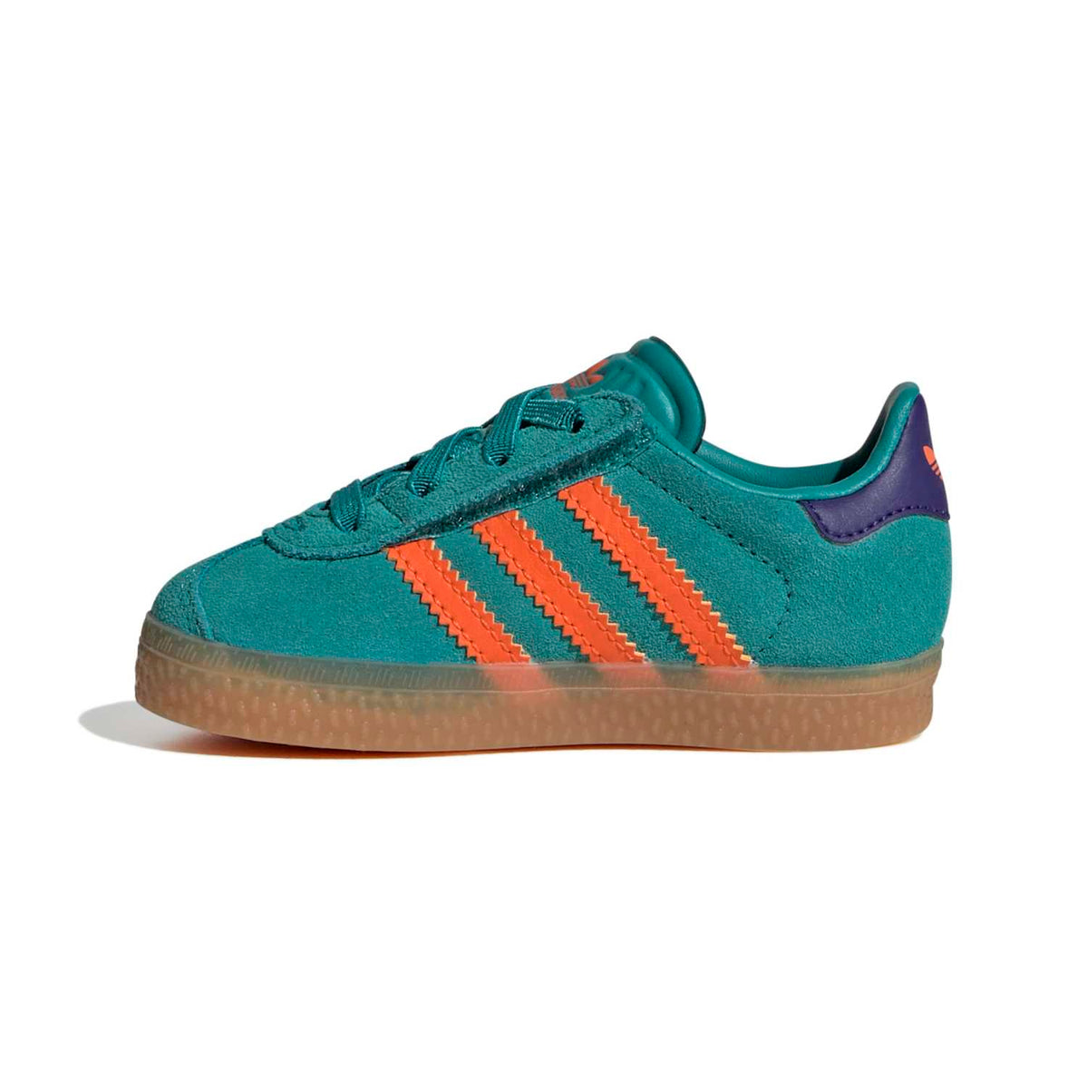 Sneakers Adidas Gazelle Bébé orange et violet – vue 2