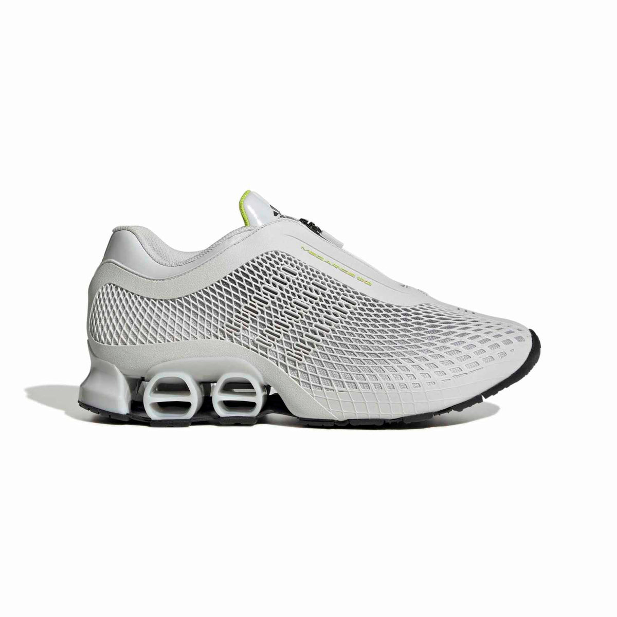 Sneakers Adidas Megaride S2 blanc et jaune – vue 1