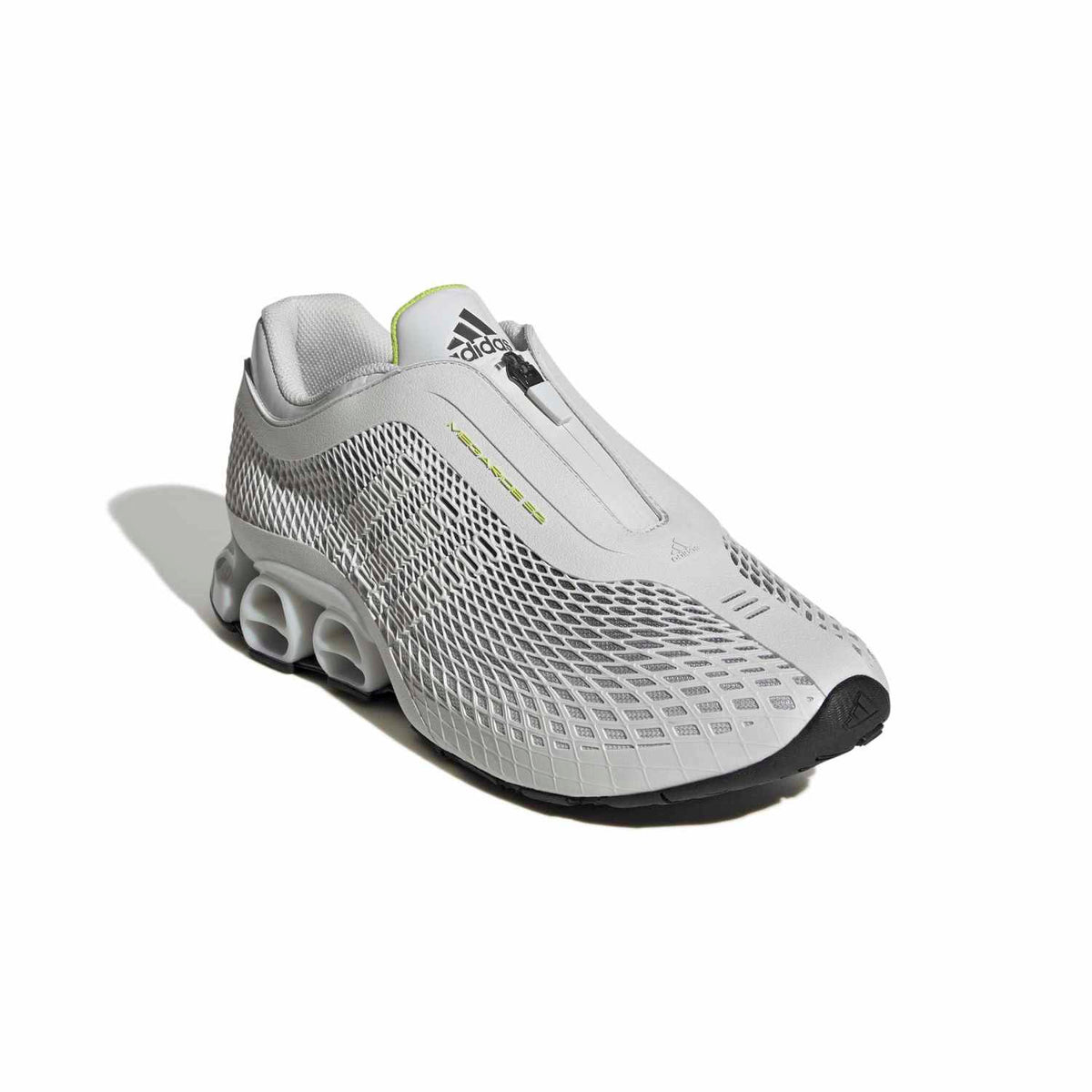 Sneakers Adidas Megaride S2 blanc et jaune – vue 2