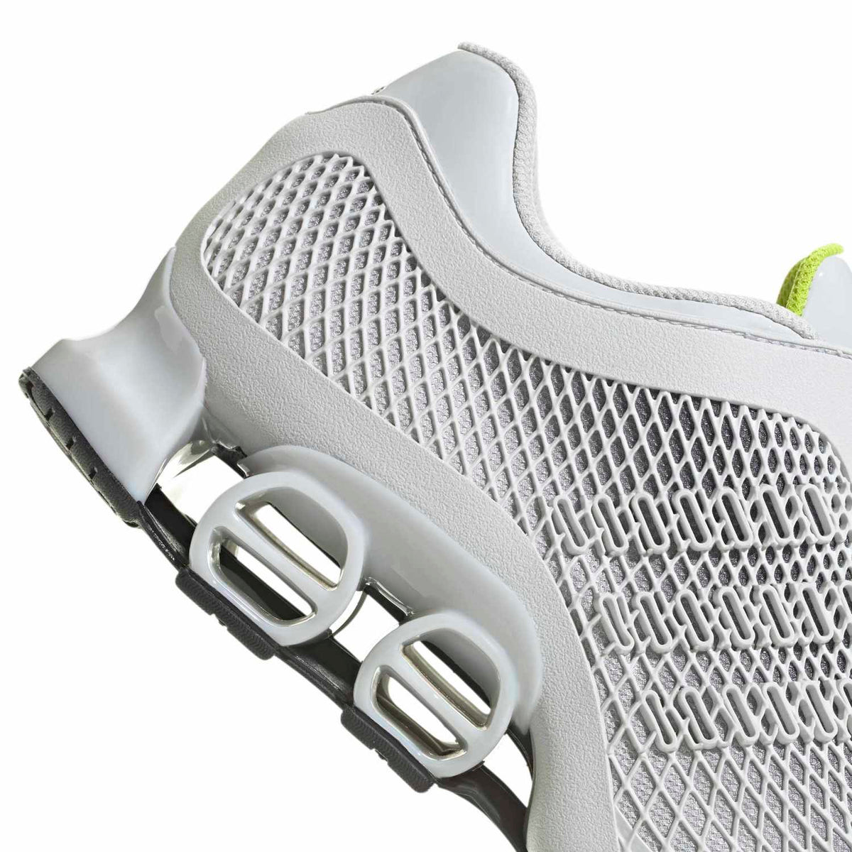 Sneakers Adidas Megaride S2 blanc et jaune – vue 5