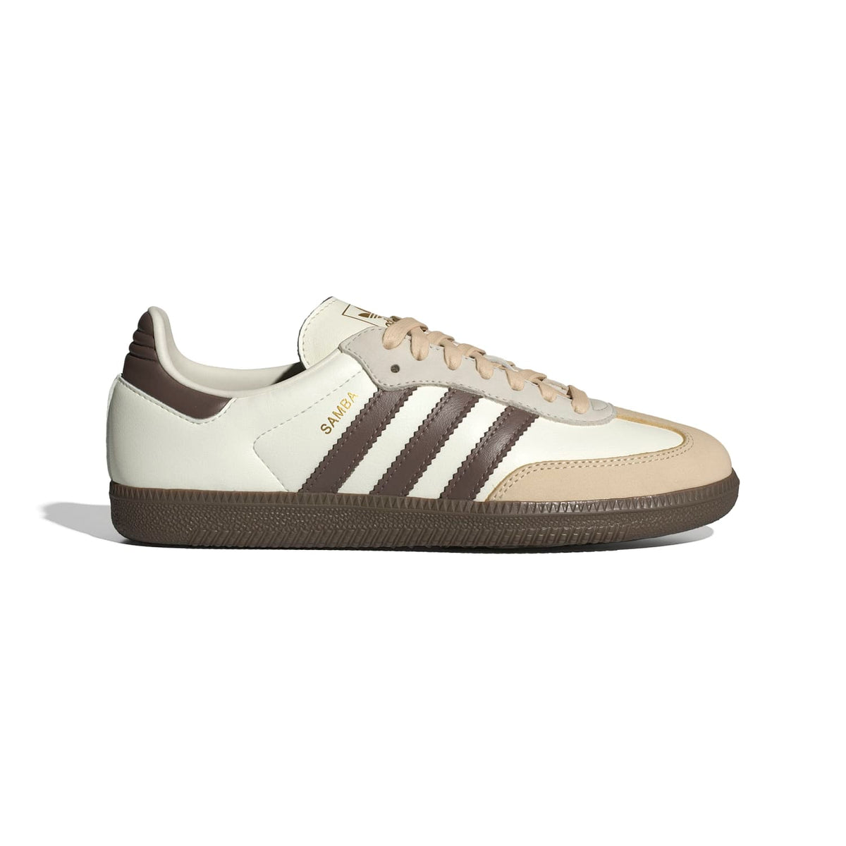 Sneakers Adidas Samba OG Femme écru et marron – vue 1