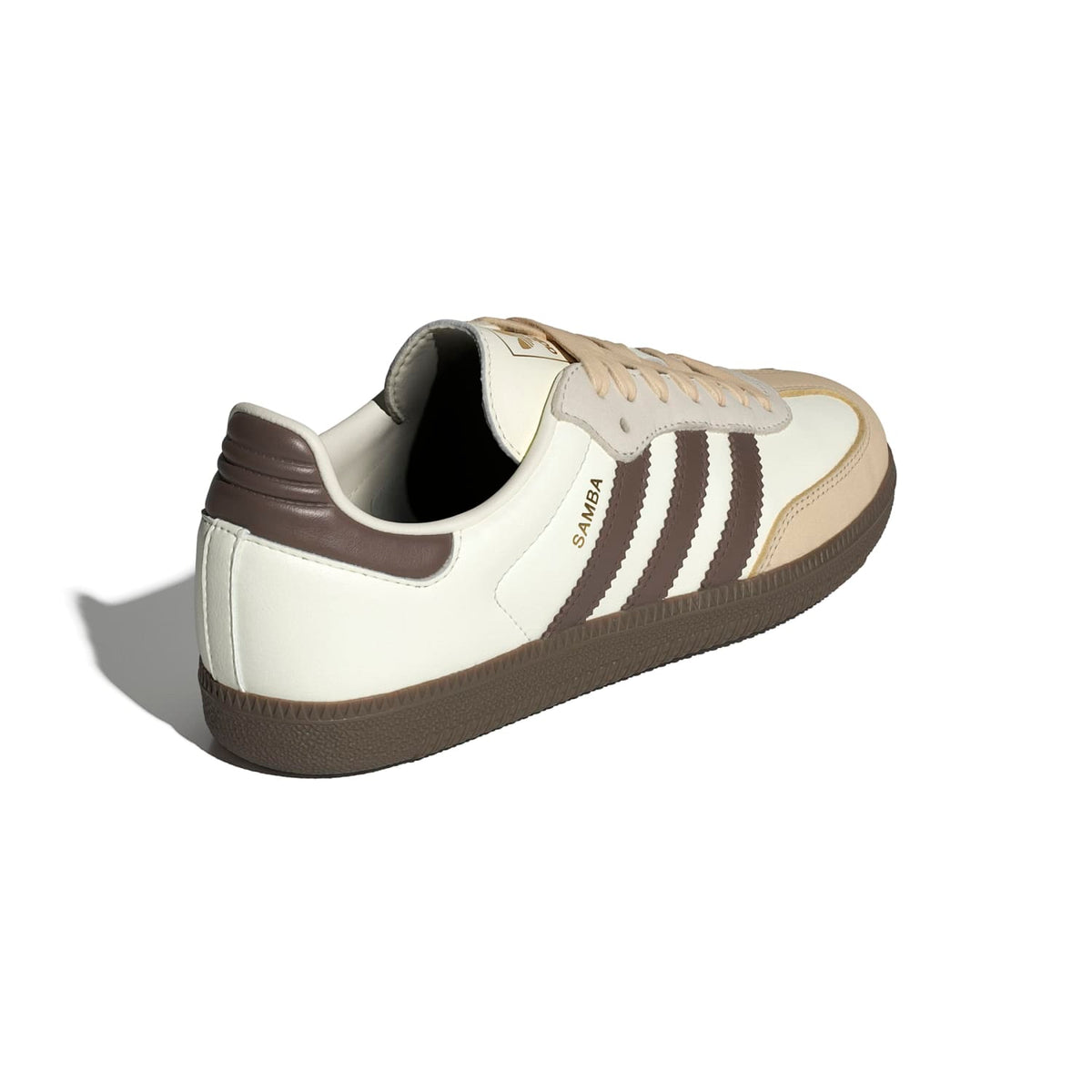 Sneakers Adidas Samba OG Femme écru et marron – vue 4