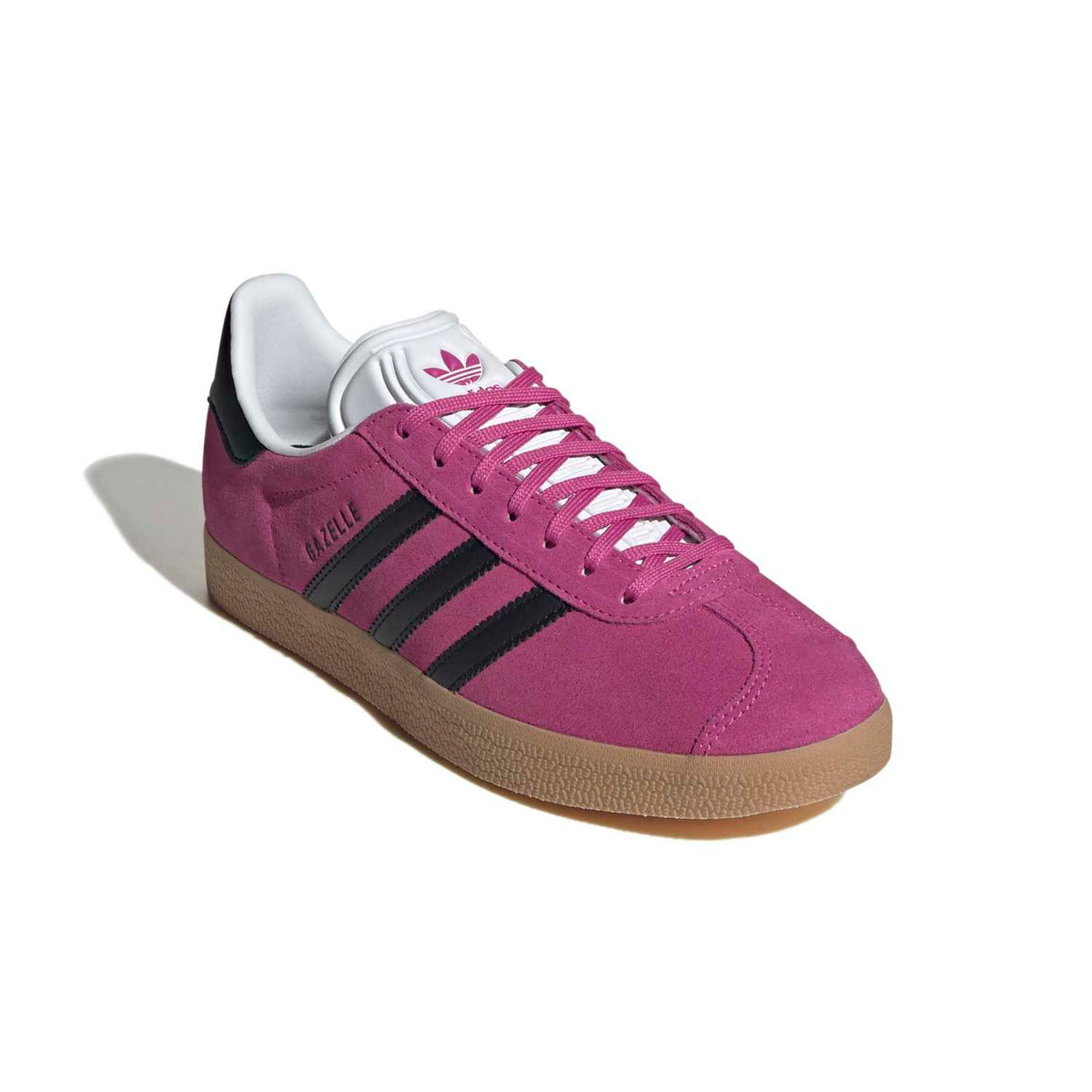 Sneakers Adidas Gazelle Femme rose et noir – vue 3
