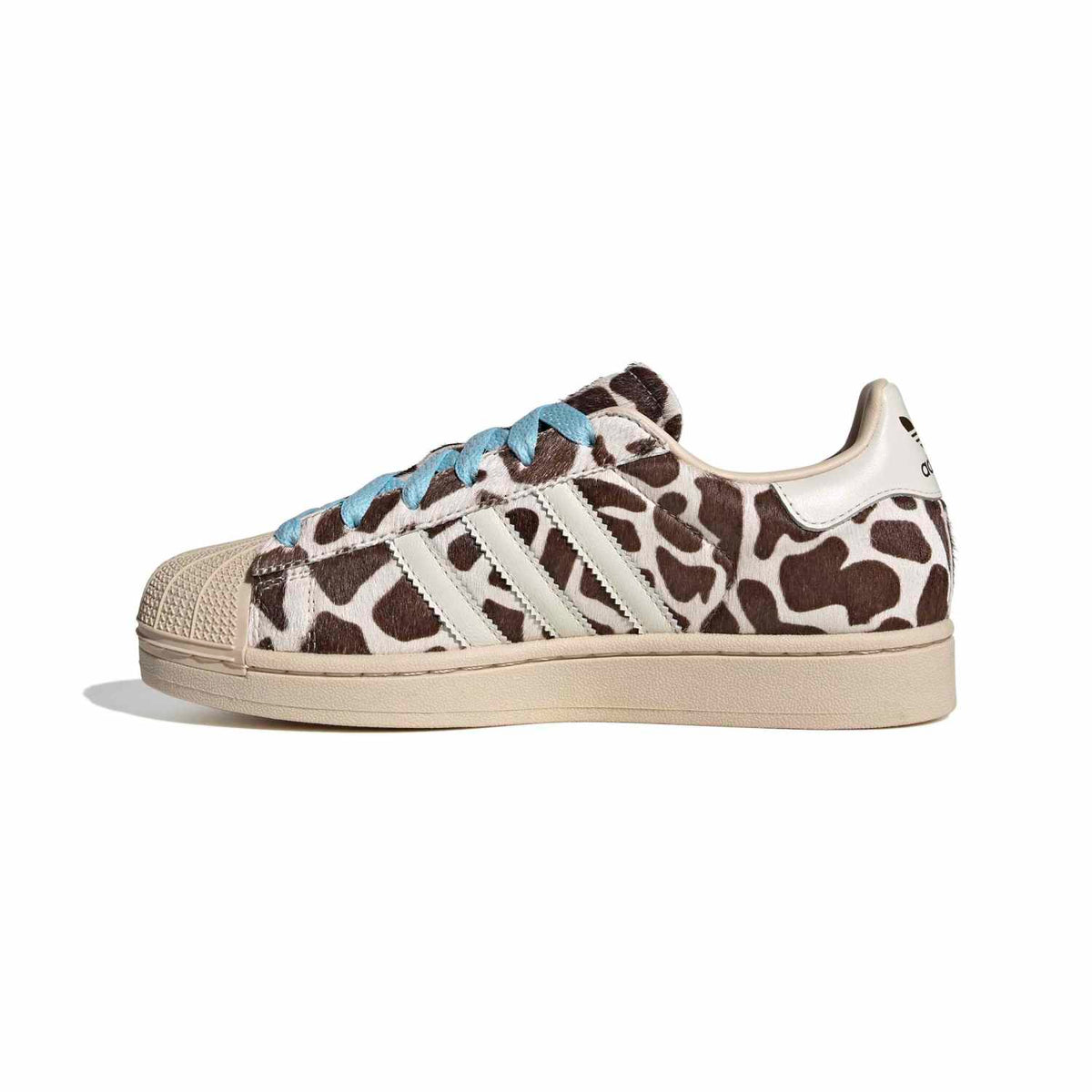 Sneakers Adidas Superstar II Femme écru et or – vue 2