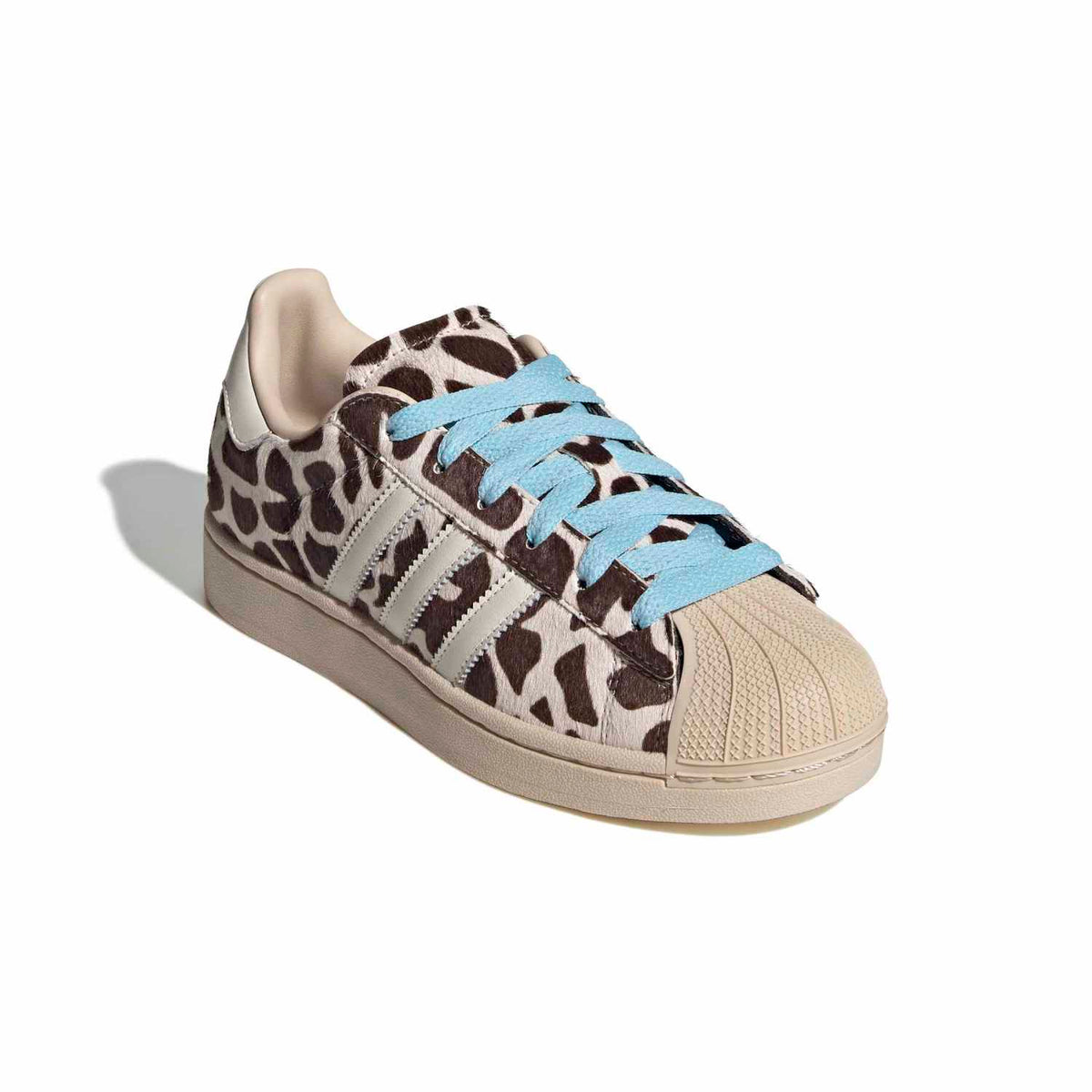 Sneakers Adidas Superstar II Femme écru et or – vue 3