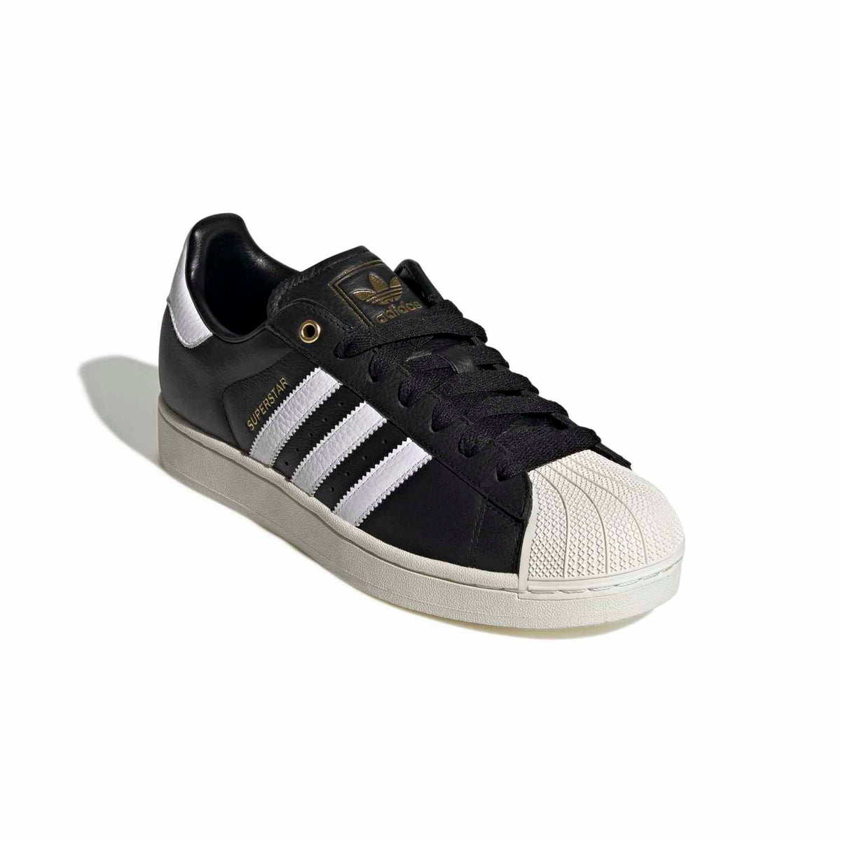 Sneakers Adidas Superstar II noir et blanc – vue 3