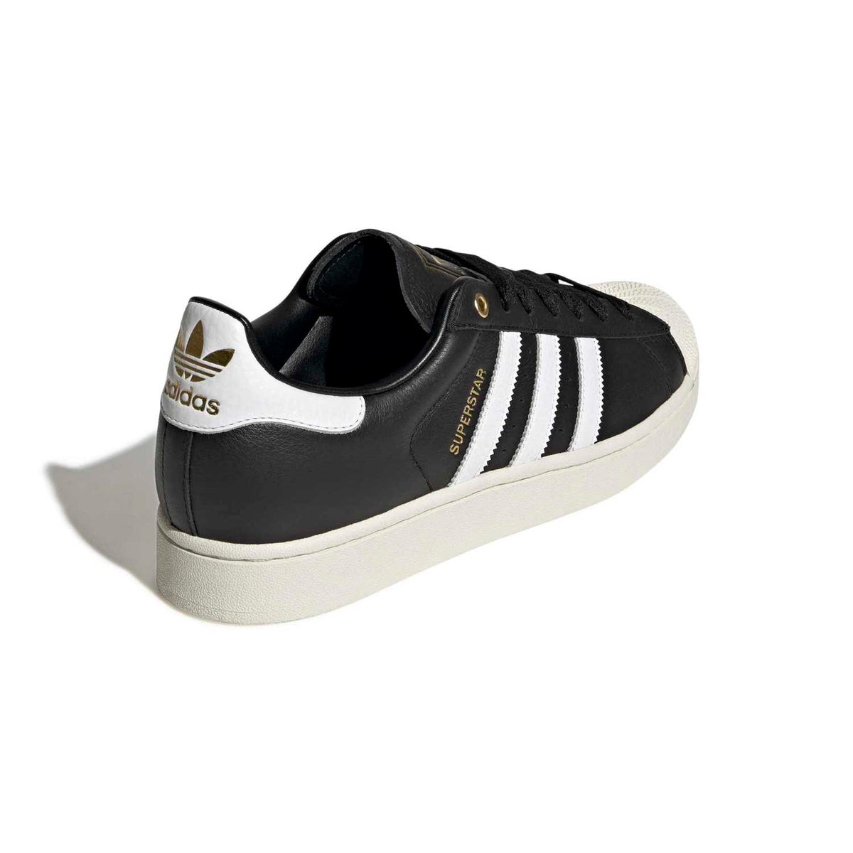 Sneakers Adidas Superstar II noir et blanc – vue 4