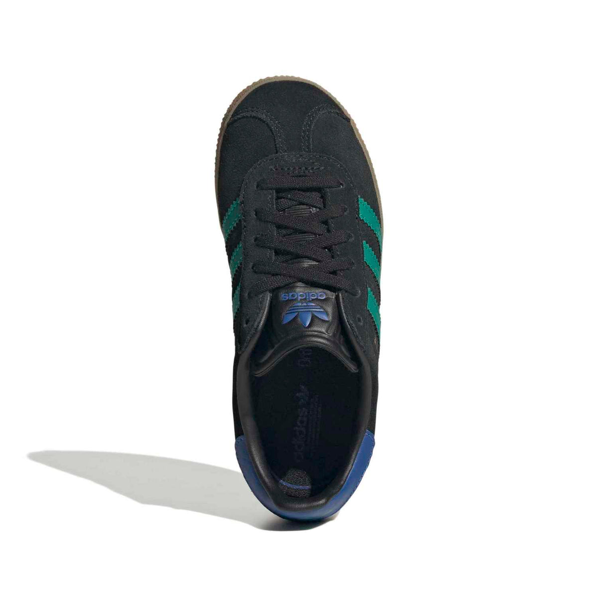 Sneakers Adidas Gazelle Enfant noir et vert – vue 5